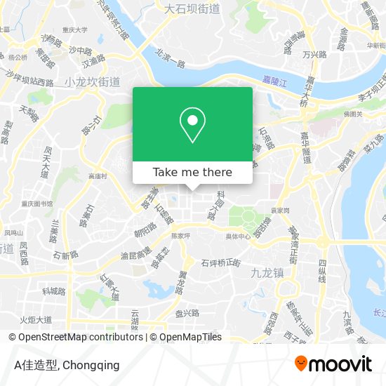 A佳造型 map