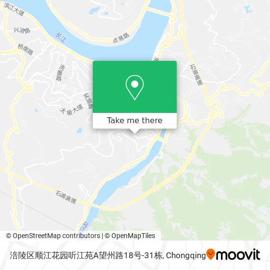 涪陵区顺江花园听江苑A望州路18号-31栋 map