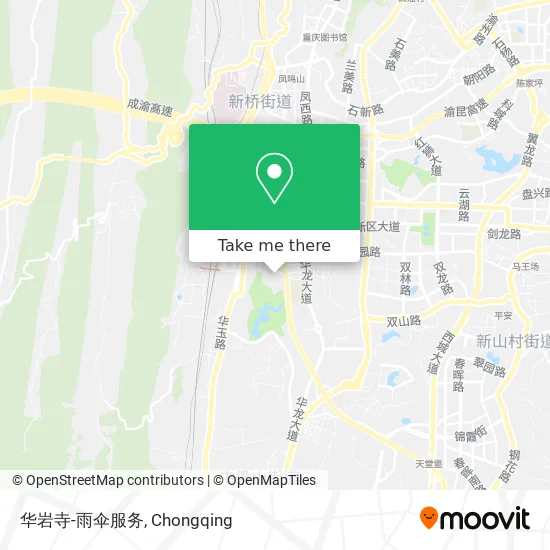 华岩寺-雨伞服务 map