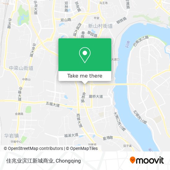 佳兆业滨江新城商业 map