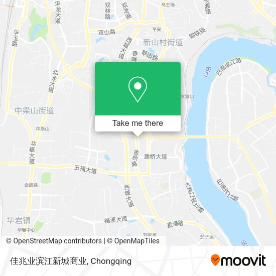 佳兆业滨江新城商业 map