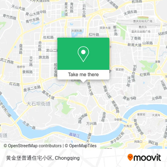 黄金堡普通住宅小区 map