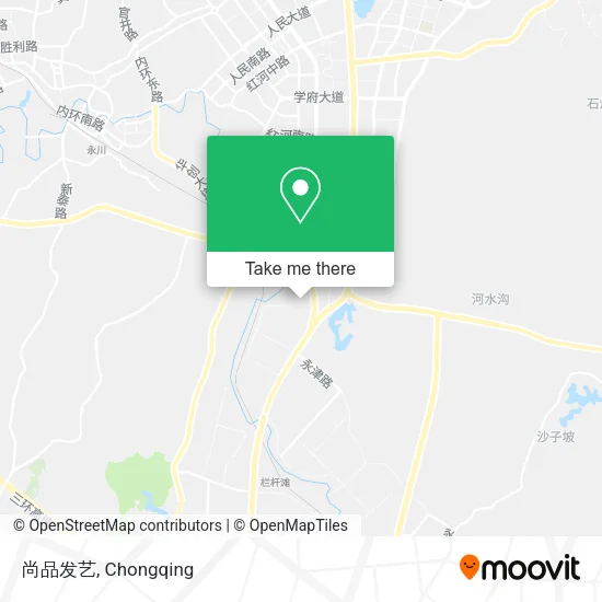 尚品发艺 map