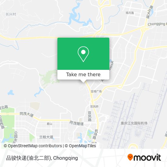 品骏快递(渝北二部) map