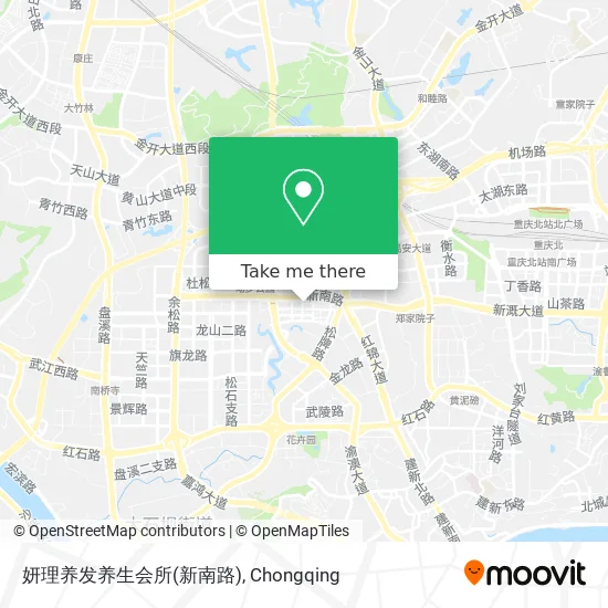 妍理养发养生会所(新南路) map