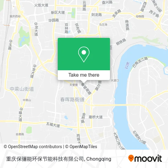 重庆保骊能环保节能科技有限公司 map