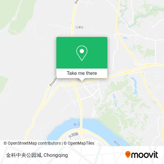 金科中央公园城 map