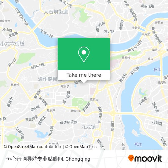恒心音响导航专业贴膜间 map