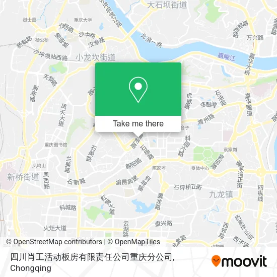 四川肖工活动板房有限责任公司重庆分公司 map