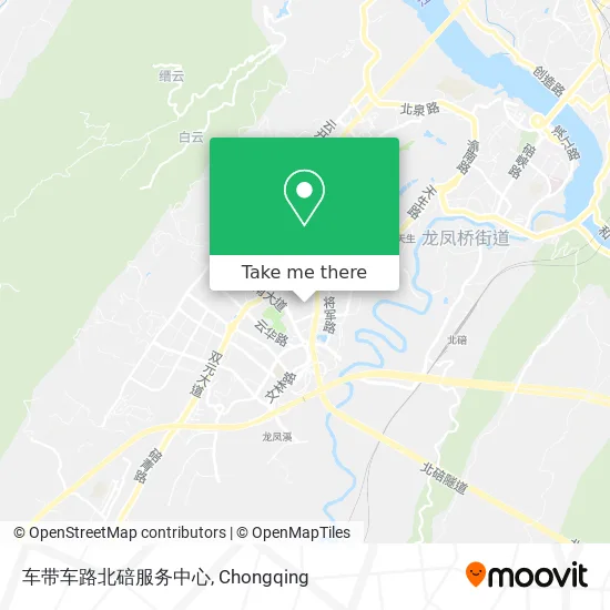 车带车路北碚服务中心 map
