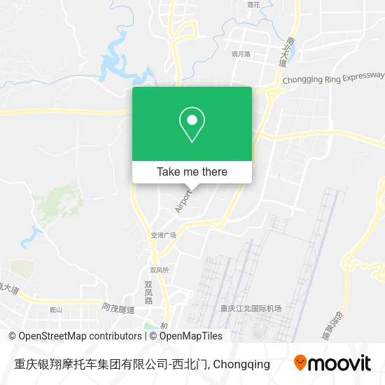 重庆银翔摩托车集团有限公司-西北门 map