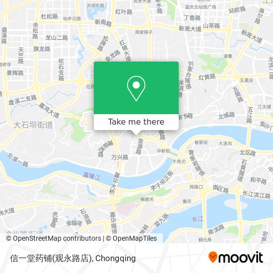 信一堂药铺(观永路店) map