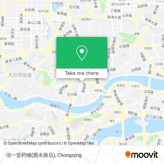 信一堂药铺(观永路店) map