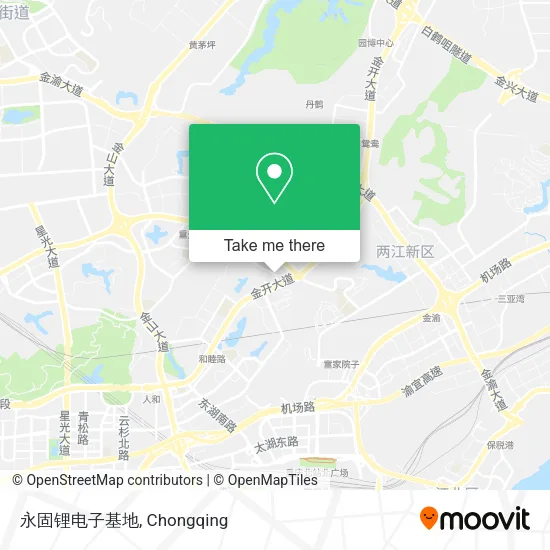 永固锂电子基地 map
