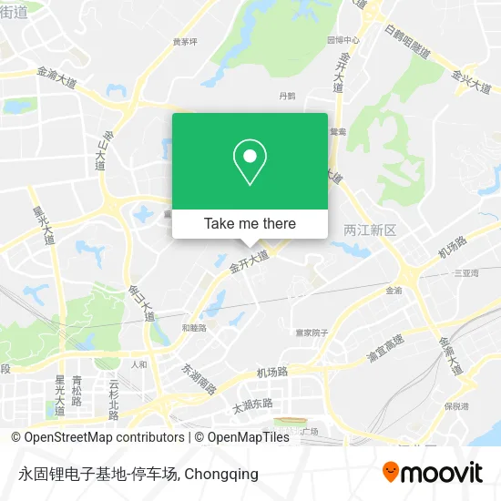 永固锂电子基地-停车场 map