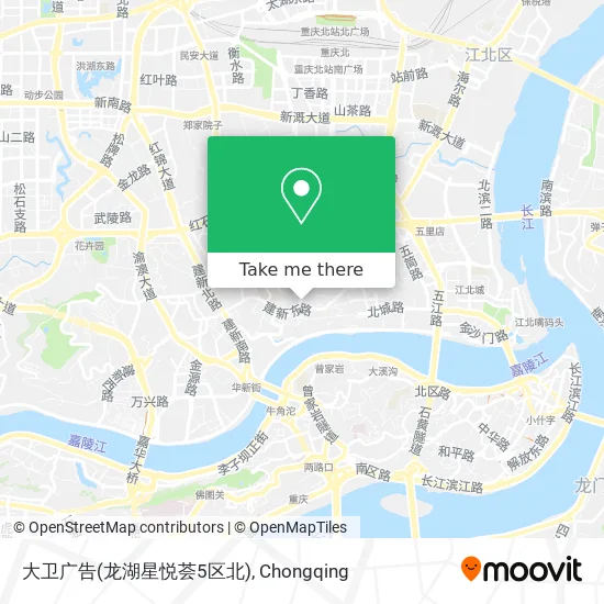 大卫广告(龙湖星悦荟5区北) map