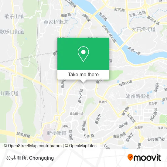 公共厕所 map