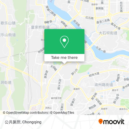 公共厕所 map