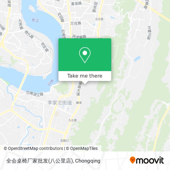 全会桌椅厂家批发(八公里店) map