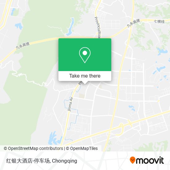 红银大酒店-停车场 map
