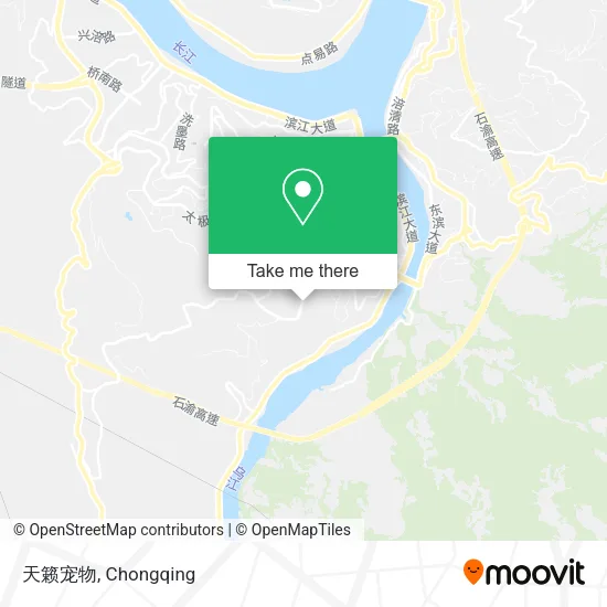 天籁宠物 map