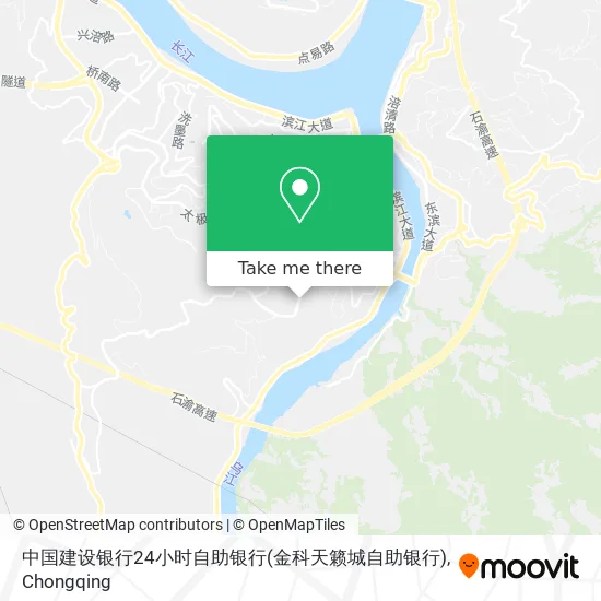 中国建设银行24小时自助银行(金科天籁城自助银行) map