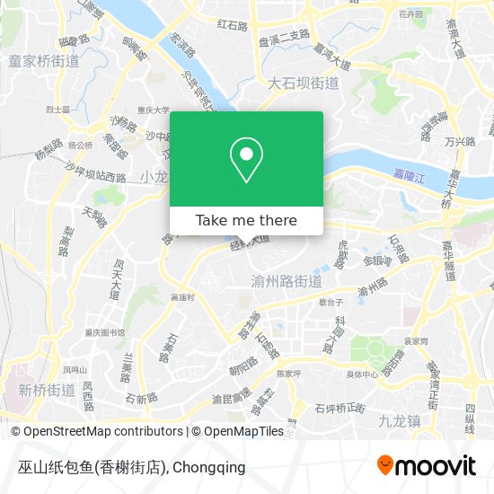 巫山纸包鱼(香榭街店) map