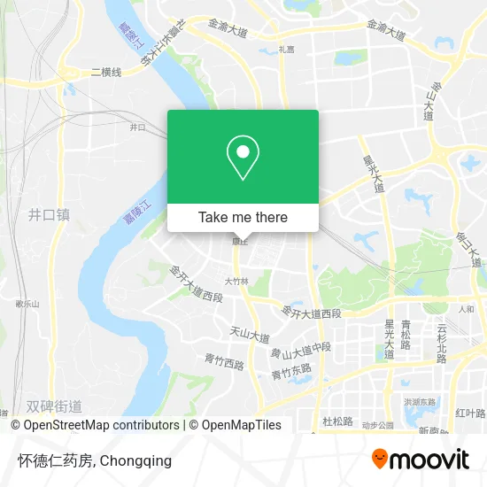 怀德仁药房 map