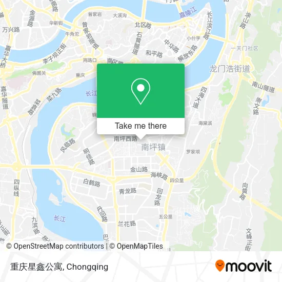 重庆星鑫公寓 map