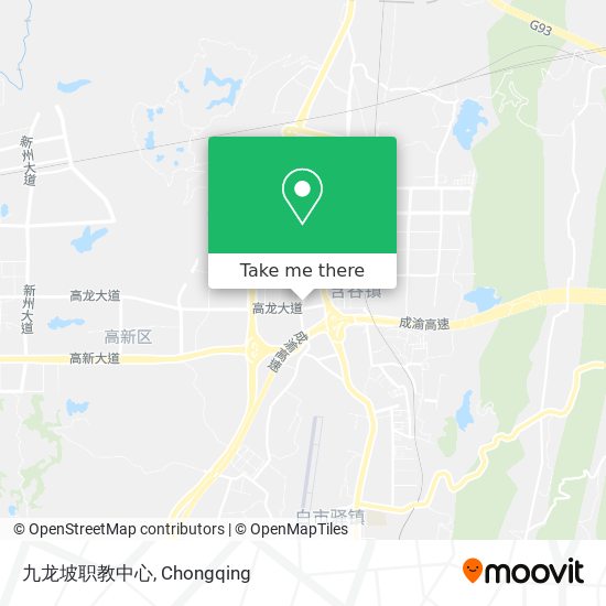 九龙坡职教中心 map