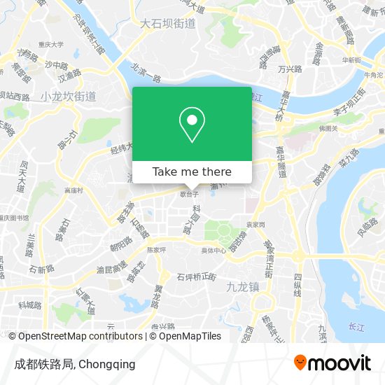 成都铁路局 map