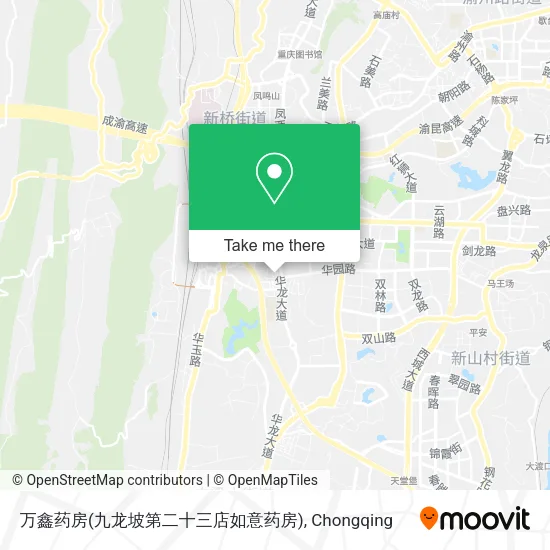 万鑫药房(九龙坡第二十三店如意药房) map