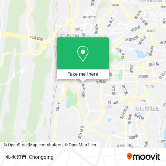 银枫超市 map