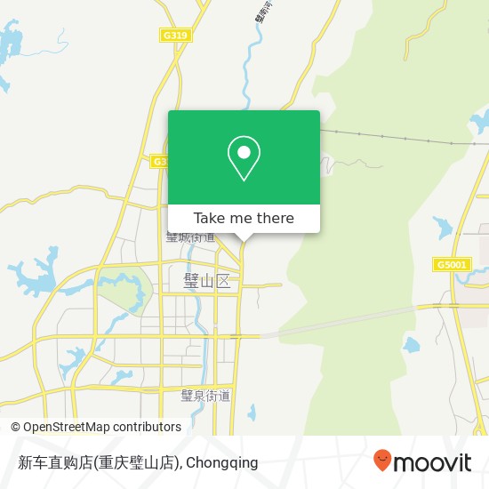 新车直购店(重庆璧山店) map
