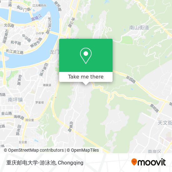 重庆邮电大学-游泳池 map