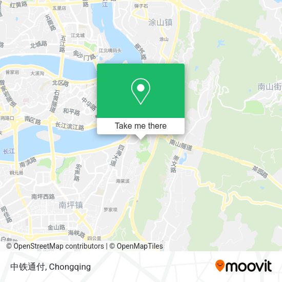 中铁通付 map