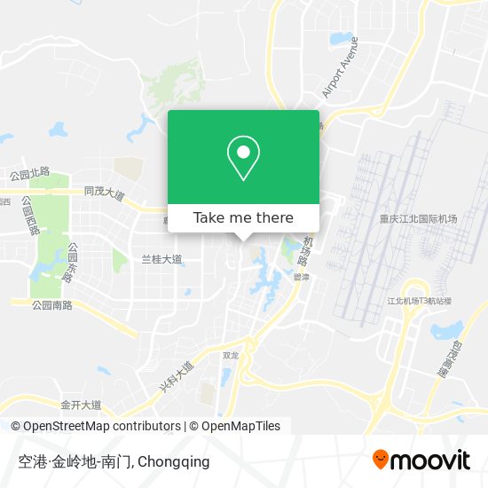 空港·金岭地-南门 map