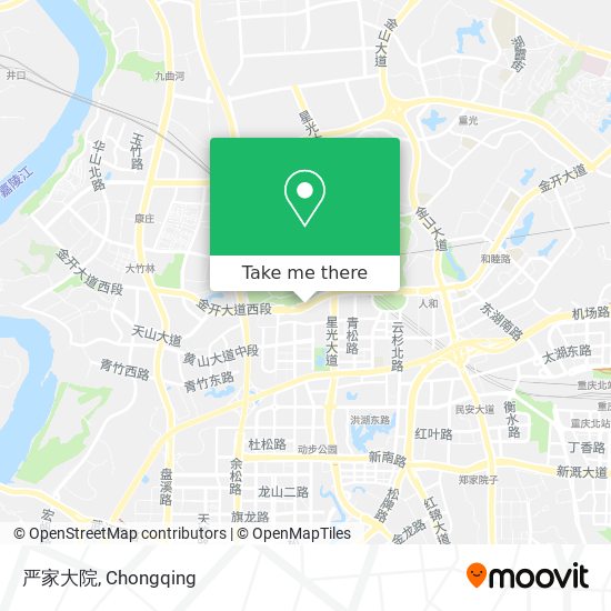 严家大院 map