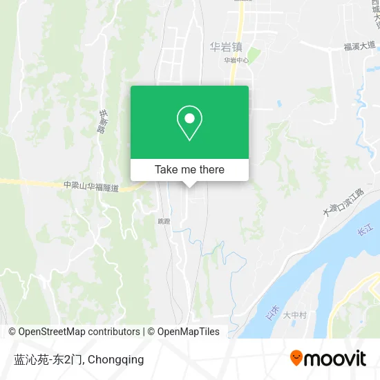 蓝沁苑-东2门 map