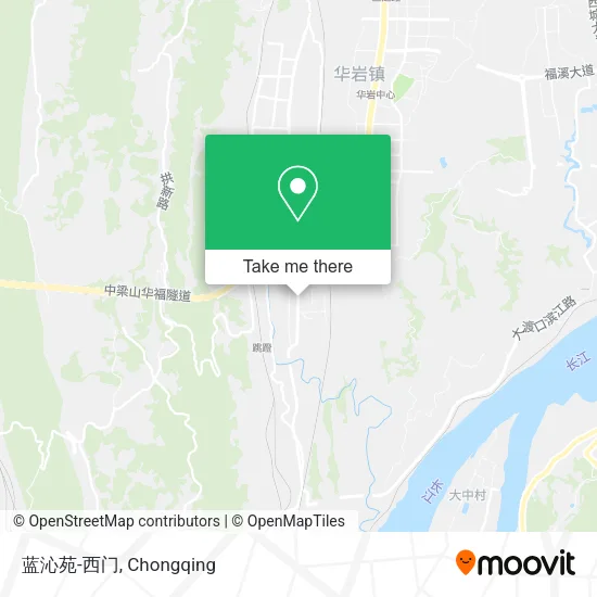 蓝沁苑-西门 map