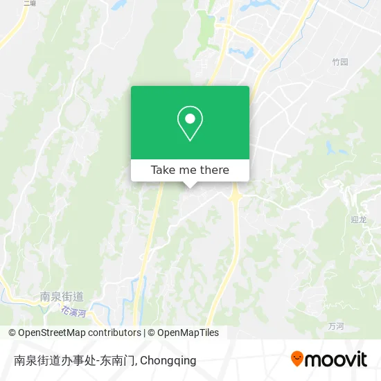 南泉街道办事处-东南门 map
