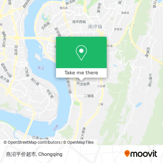 燕沼平价超市 map