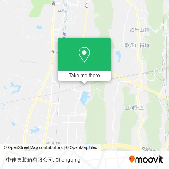 中佳集装箱有限公司 map