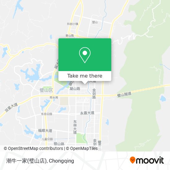 潮牛一家(璧山店) map