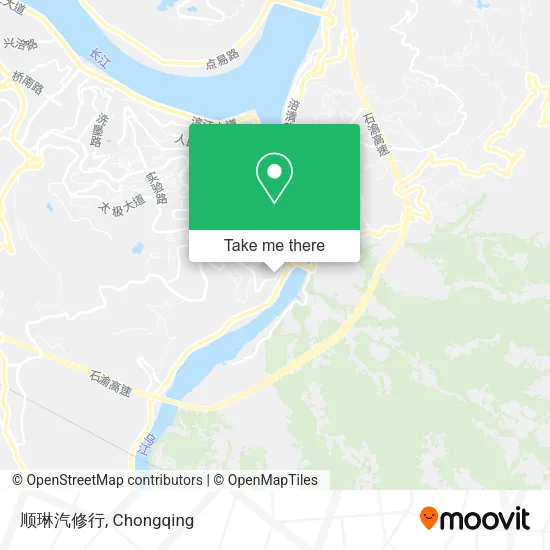顺琳汽修行 map