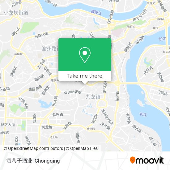 酒巷子酒业 map