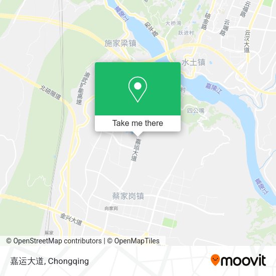 嘉运大道 map