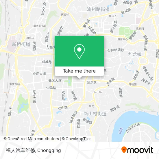 福人汽车维修 map