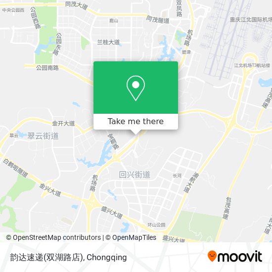 韵达速递(双湖路店) map