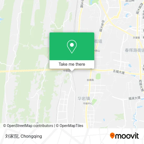 刘家院 map